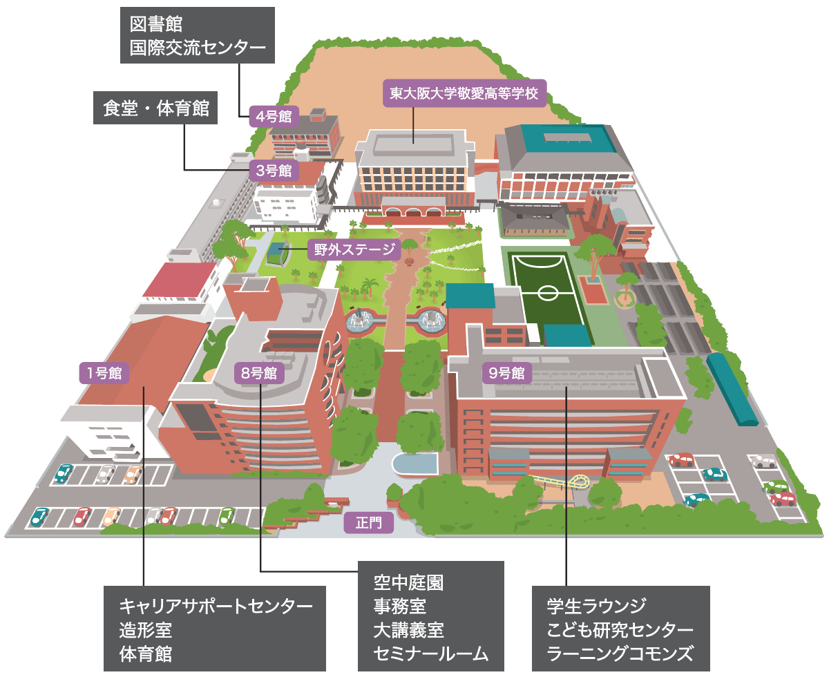 キャンパスマップ