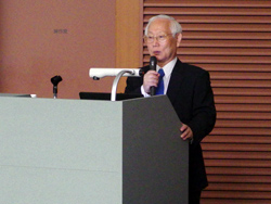 藤原先生(大阪府栄養士会会長)