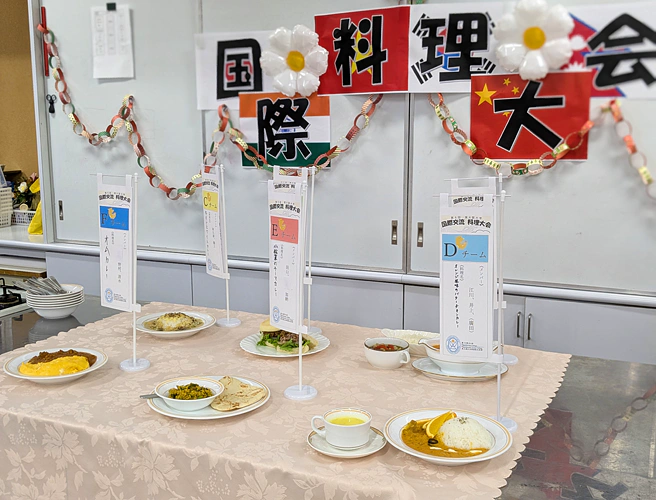 第6回 東大阪大学国際交流料理大会