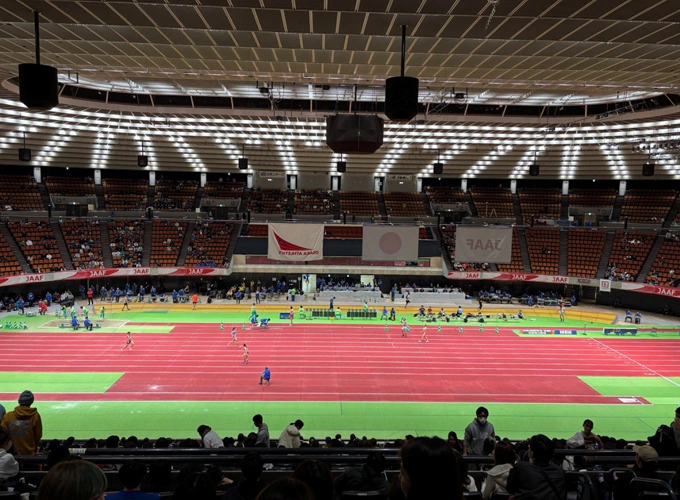 第108回日本陸上競技選手権大会 大阪城ホール会場様子